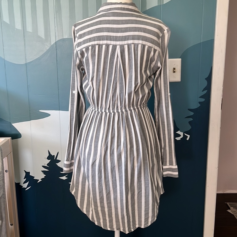 Button Down Mini Dress - Picture 3 of 4